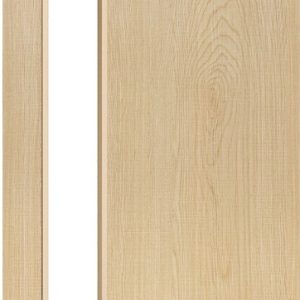 Flush Ash D013 Glazed FD30 44mm Pre-Finished Firedoor - DE