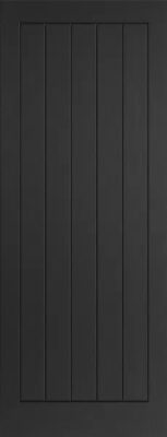 Internal Cottage Black Pre-Finished FD30 44mm Fire Door