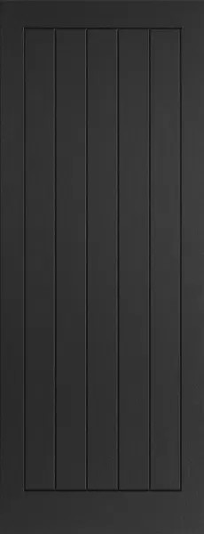 Internal Cottage Black Pre-Finished FD30 44mm Fire Door