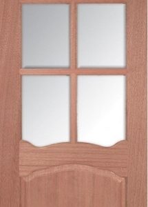 Hardwood Riviera 6L Glazed - Unfinished - DFG