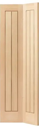 Internal Oak Thames Un-Finished Solid Core Bi-Fold Door