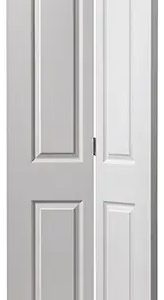 Internal Canterbury Primed Woodgrain White Bi-Fold Door