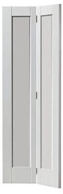 Internal Antigua Primed Smooth White Bi-Fold Door