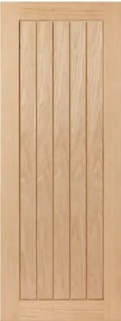 Internal Thames Oak Un-Finished FD30 44mm Fire Door