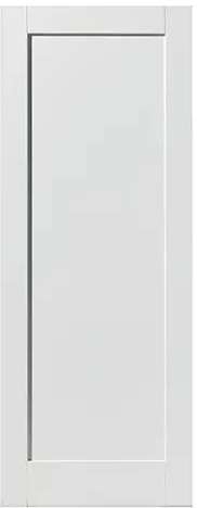 Internal Antigua White Primed Smooth Internal Door