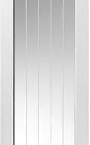 Internal White Primed Cottage 1 (CLEAR GLASS ETCHED LINES) Standard Core Door