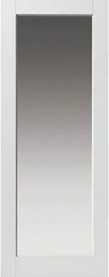 Internal Tobago White Primed (CLEAR GLASS) Door