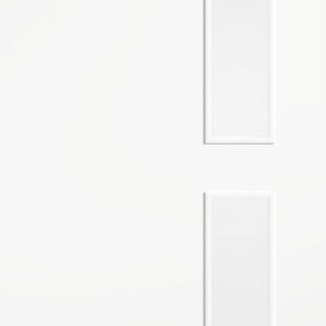 Flush White 16G Primed (CLEAR GLASS) FD30 44mm Fire Door
