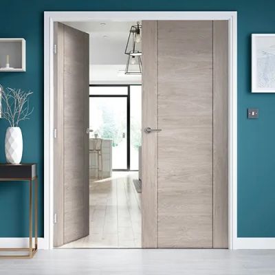 Internal Laminate Alabama Light Grey Pre-Finished Door - Image 2