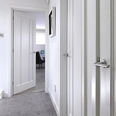 Internal Jamaica White Primed Door - Image 2