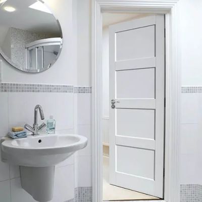 Internal Montserrat White Primed Door - Image 2