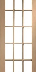 External Hemlock Pattern SA- Unglazed (No Glass) Unfinished Door