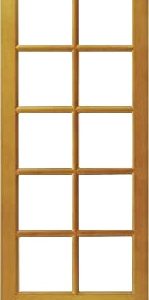External Hemlock Pattern SC- Unglazed (No Glass) Unfinished Door