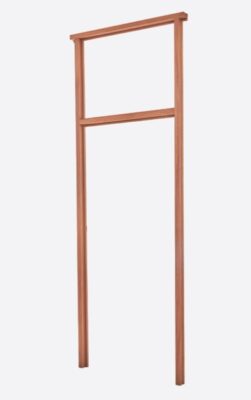 External Hardwood Fanlight Door Frame