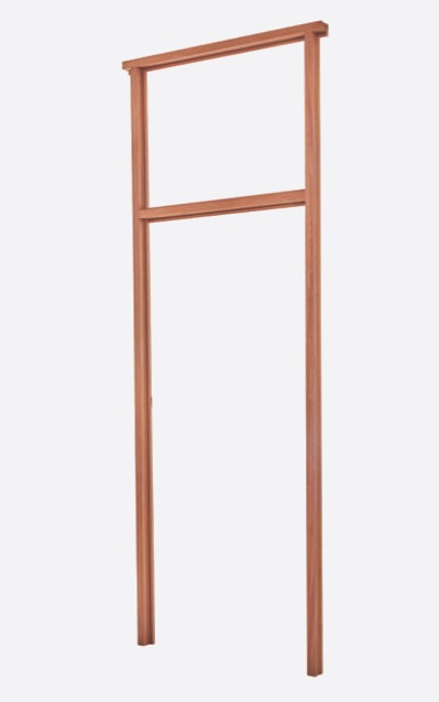 External Hardwood Fanlight Door Frame