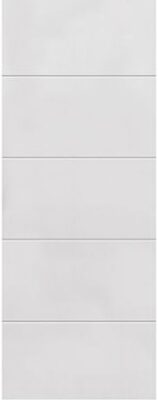 Internal White Primed Horizontal 4 Line Standard Core Door
