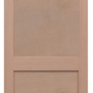 External Hemlock Un-Finished Flat Ply Panelled 2XG 2P Door