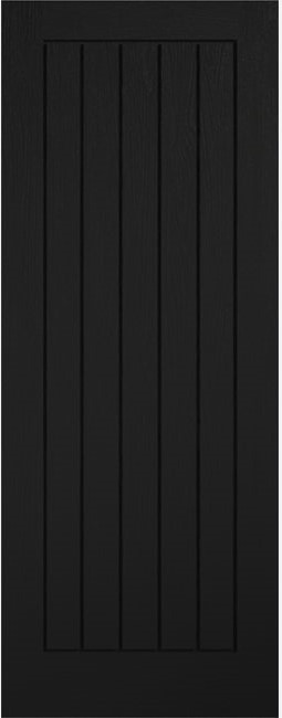 Internal Black Oak Mexicano Pre-Finished Solid Core FD30 Fire Door