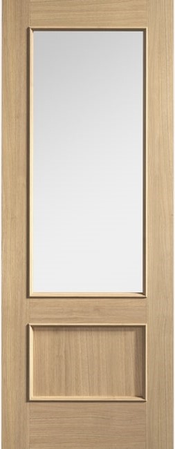 Internal Oak Murcia (CLEAR GLASS) Pre-Finished Door