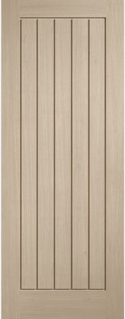 Internal Blonde Oak Mexicano Pre-Finished Solid Core Door