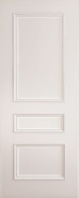 Internal White Primed Solid Core Windsor Internal Door