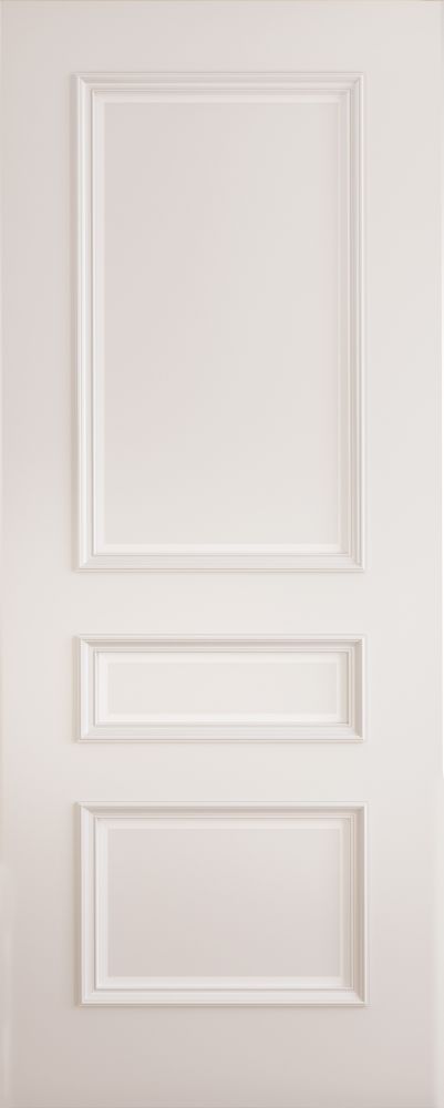 Internal White Primed Solid Core Windsor Internal Door