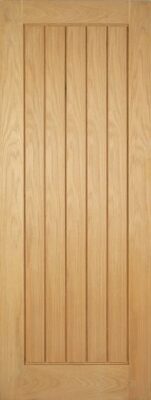 Oak Mexicano Pre-Finished FD30 44mm Fire Door -  LPD