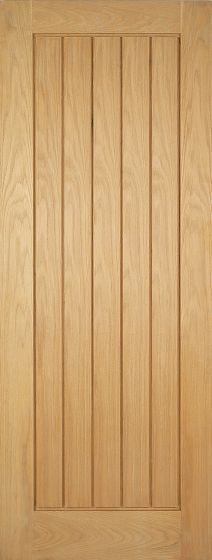 Oak Mexicano Pre-Finished FD30 44mm Fire Door -  LPD