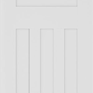 Internal White Primed Cambridge Solid Core Door