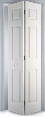 Internal White Primed 6 Panel Smooth Bifold - MB