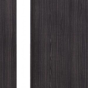 Dark Grey Ash Flush D06 Glazed FD30 44mm Pre-Finished Firedoor - DE