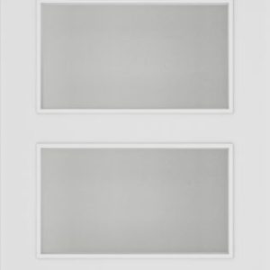Internal Flush White Primed Glazed 03 FD30 44mm Fire Door