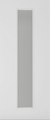 Internal Flush White Primed Glazed 10 FD30 44mm Fire Door