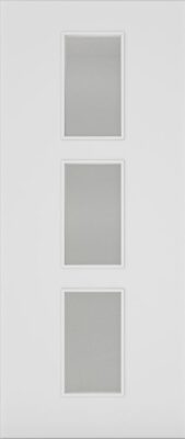 Internal Flush White Primed Glazed 11 FD30 44mm Fire Door