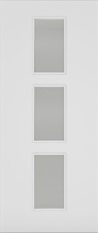 Internal Flush White Primed Glazed 11 FD30 44mm Fire Door