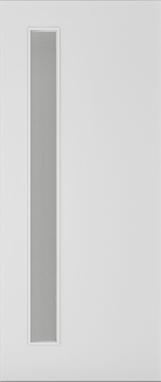 Internal Flush White Primed Glazed 06 FD30 44mm Fire Door