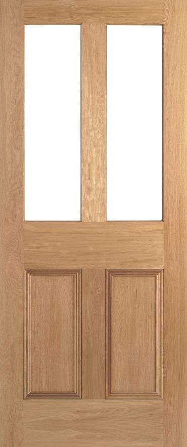 Internal Oak Malton Un-glazed (NO GLASS) Un-Finished Door