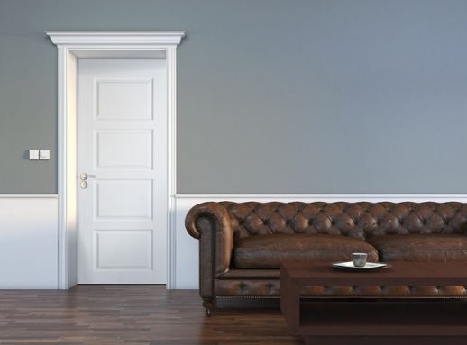 Internal White Primed Contemporary FD30 44mm Fire Door - Image 2