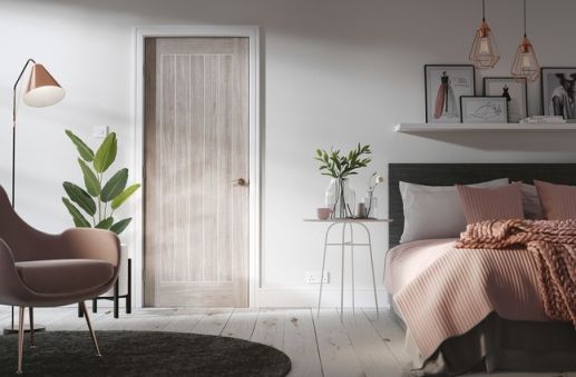 Light Grey Mexicano Laminate FD30 - 44mm - Solid Core - Pre-Finished - LP - Image 2