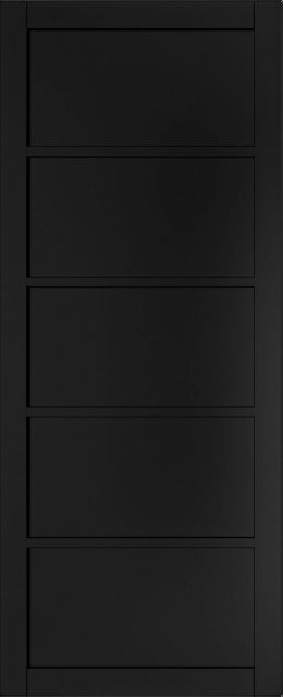 Internal Shoreditch Black Pre-Finished Door