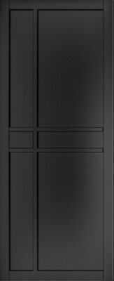Internal Dalston Black Pre-Finished Door