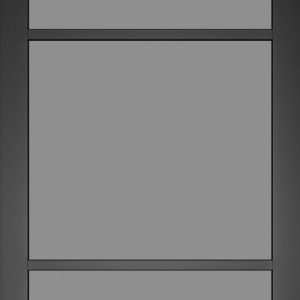 Internal Camden Black (TINTED GLASS) Pre-Finished Solid Core Door