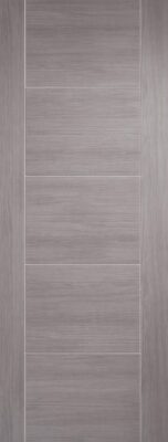 Laminate Light Grey Pre-Finished Vancouver FD30 44mm Fire Door - LPD