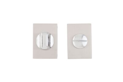 Satin Nickel/Polished Chrome Thumbturn