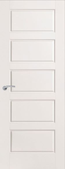 Internal White Primed 5 Panel FD60 54mm Smooth Door