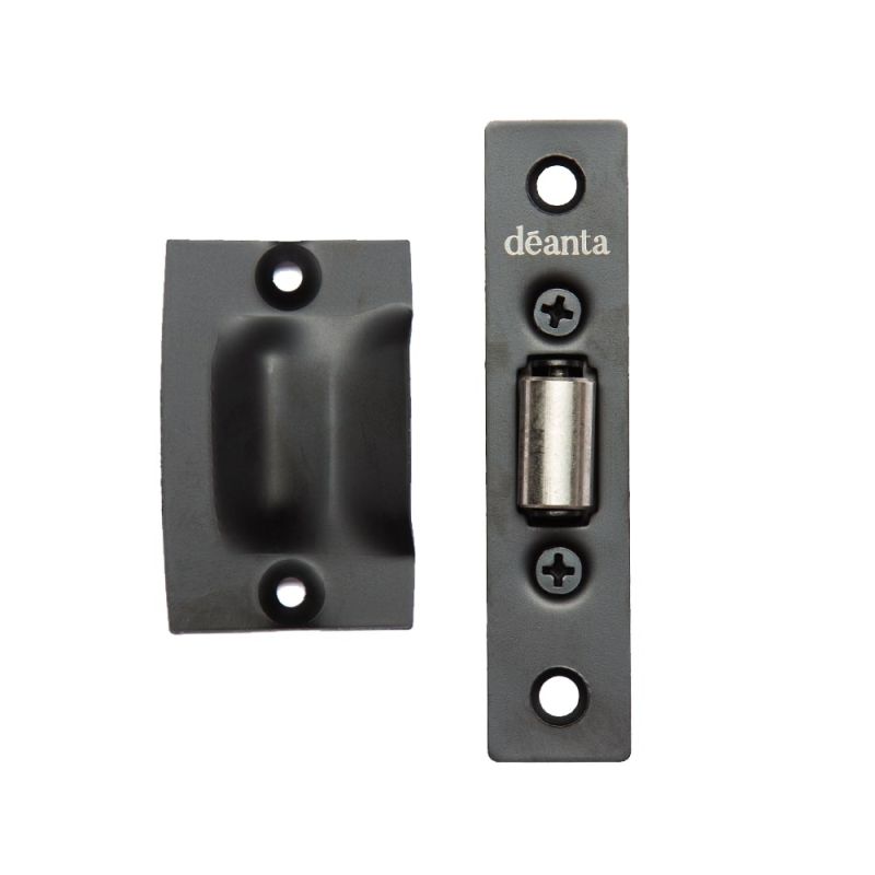 Matt Black Roller Catch - Image 2