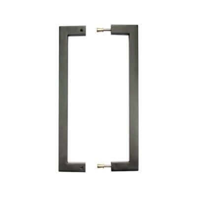 Matt Black Urban Pull Handle (Pair) Tube
