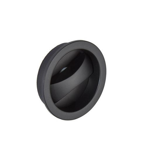 Aries Pocket Door Privacy Handle - Matt Black - LPD