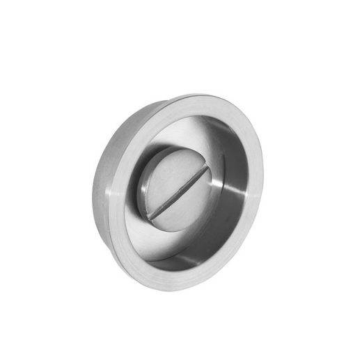 Aries Pocket Door Privacy Handle - Satin Chrome - LPD - Image 2