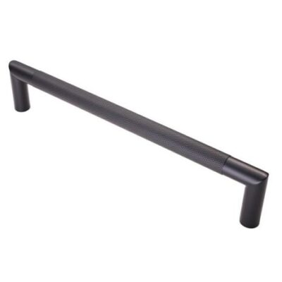 Matt Black Knurled Pull Handle